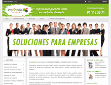 Tablet Screenshot of imprintalia.es